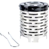 Kit de chauffage pour réchaud à gaz - Réchaud de camping en chauffage au gaz - Couvercle pour chauffage de tente - Chauffage au gaz de camping en acier inoxydable