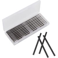 10 pezzi lame per pialla HSS da 82 mm, lame reversibili per pialla in carburo, set per pialla elettrica, lama da 82 x 5,5 x 1,2 mm, per pialle Makita, Black & Decker, Bosch, DeWalt ed Elu.