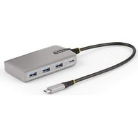 StarTech.com HB31C3A1CDPPD3 Schnittstellen-Hub USB 3.2 Gen 2 (3.1 Gen 2) Type-C 10000 Mbit/s Silber