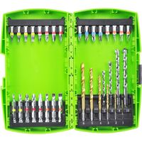 Coffret 34 mèches et embouts - Constructor