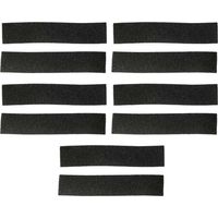 vhbw 10x Schaumfilter für Einfüllring kompatibel mit Miele EcoComfort T 9747 WP Wäschetrockner - Ersatzfilter-Set