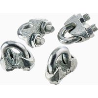 Kabelbinder 4 mm verzinkter Stahl 4 Stück