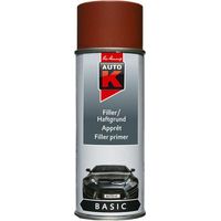 Bombe de peinture - Apprêt - Primaire - Rouge - Carrosserie - Auto K
