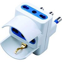 Adapter propart pes1042-wp 3-fach bipasso schuko