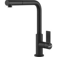Foster Omega Plus. Tipo di beccuccio: Standard, Colore del prodotto: Nero, Materiale del rubinetto: Ottone. Altezza sopra la superficie di fissaggio (max): 29,1 cm, Distanza diffusore del... - 8498626
