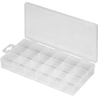 Ednet Scatola in Plastica con 18 Scompartimenti
