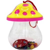 Bac à poissons coloré en plastique pour décoration de bureau ou table basse