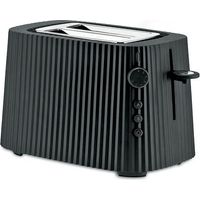 Alessi Plisse 2 Slice Toaster Black