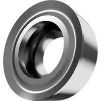 Drehwendeschneidplatte ISO RCGT 0803MOF-AL:T0315 D.3,4mm PVD beschichtet Silber
