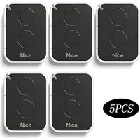 Paquete de 5 mandos a distancia NICE Era-One ON2E. Frecuencia: 433,92 MHz.