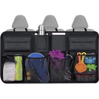 Rangement Coffre de Voiture,Rangement Voiture,Voiture Accessoires Interieur,Organisateur Coffre Voiture,Organisateur de Coffre de Voiture,Rangement Coffre,Convient pour Voiture,SUV,MVP-Crezuo