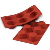 Silikonform für Einzelportionen von Muffins und Cupcakes (silikomart)