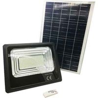 PROIETTORE A LED CON PANNELLO SOLARE 300W (Eq. 50 W)- 6000K