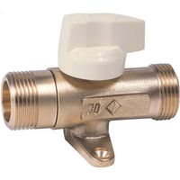 Banides MM 1 Rubinetto doppio maschio per gas naturale e propano