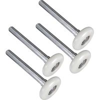 Ulisem Rouleaux de porte de garage en nylon durable de 4.5cm-12,0 cm tige (lot de 4 (rouleau de porte de garage 120MM4PCS)