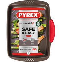 Backblech - PYREX - 1452053 - Rechteckig - Aus Stahl - 35 x 27 cm
