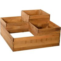 Jardinière en bois imprégné