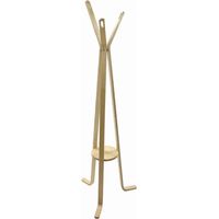 Natürlicher Holzständer mit 3 Armen, 50 cm Breite x 170 cm Höhe