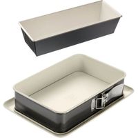 Moule a cake et moule a gâteau rectangulaire - DR oeTKER - Back Trend - 30 cm et 28 x 18 cm