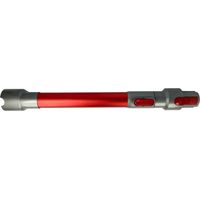 vhbw Tube d'aspirateur compatible avec Dyson V8 Advanced, V11 Advanced, V10 Total Clean, V8 Absolute, V10 Absolute aspirateur - 44,5 - 66,5 cm, rouge