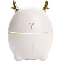 200ML Mini Air Humidifier Cute Deer-shaped Portable Humidifier Aroma Essential Oil Diffuser Mist Mak