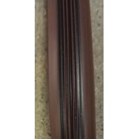 Kit mit 2 FIBROTUBI Walnuss-PVC-Dichtungen für Empfangspfosten der Trennwand – 62000011