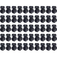 de 50 vis isolantes de 2 1 cm pour système de grille à