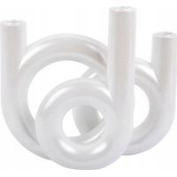 Home-Styling-Collection Candelabro Anillo Dorado diseño moderno