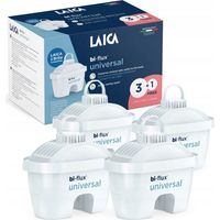 Cartucho de filtro universal Laica BI-flux para jarra de agua, 4 unidades