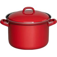 Riess Kelomat pentola per carne con coperchio rosso