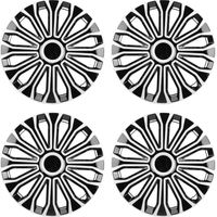 4 pièces couvercle de moyeu de roue de voiture 16 pouces enjoliveurs couvre enjoliveur universel pour acier R16.