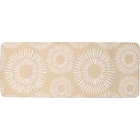Bedruckter mikrofaserteppich 45x120 cm - ethnic spirals - Tendance