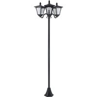 Lampada da Giardino Solare 3 LED Esterno IP44, 51,5x47x182,5cm