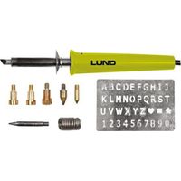 SALDATORE E PIROGRAFO LUND PER LEGNO 11 pz.