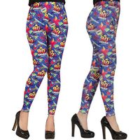 Leggings Pantalons Disco Colorés Années 90 M