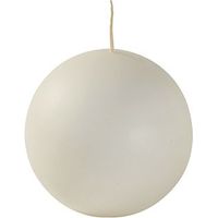 Cereria Di Giorgio Candele Sfera D 10 cm Panna 4 Pz