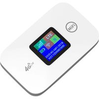 Routeur 4G LTE - Point D Acces Wifi Portable - Debit Jusqu A 150 Mbps - Pour Voyage Et Travail En Deplacement - 1 Unite