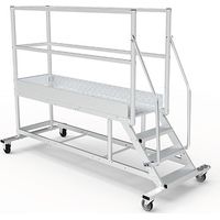 Piattaforma con ruote - Altezza massima di lavoro 2.80m - PTF204-PT