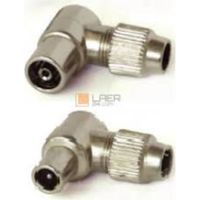 Antenna con connettore angolare in metallo femmina modello 70121