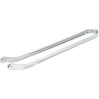 Pince Barbecue Roulette,BBQ Sausage Turning Tongs,Pince Saucisse Barbecue Roulette,Pince BBQ A Roulette INOX,Pince Barbecue avec Roulette,39.5cm Pinces à Saucisses (1PCS)-Crezuo