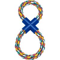 Ferplast Gioco PA 6530 Gioco dentale per cani in corda di cotone intrecciato. Variante PA 6530 - Misure: Ø 2 x 35 cm - Colori misti