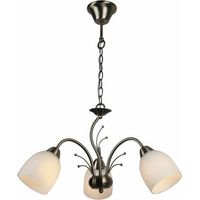 Lampadario classico patinato Alice 3 luci E27 Reality