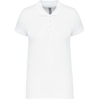 Polo de travail piqué femme Kariban 100% coton Blanc M.