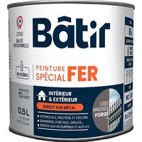 Spezielle Schmiedeeisenfarbe Batir Grau Manganese F15 0,5l - Batir