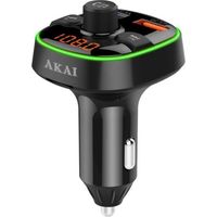 FM-Transmitter Akai FMT-52BT LED-Bildschirm Freisprechen