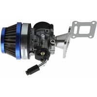 ZVD Mini moto carburateur moteur 2 temps 49 cc 47 cc 43 cc Carbu avec filtre à air adapté pour mini Pocket Bike Go Kart Quad Dirt Bike ATV etc.-Fei Yu