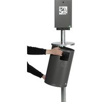 VAR, Toilette pour chiens, capacité 30 l, h x l x p 2000 x 350