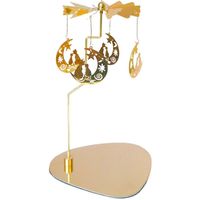 Kerzenhalter, drehbarer Kerzenhalter, Kerzenständer, Weihnachtstischdekoration, Tablett, Kerzenständer für Hochzeiten, Heimdekoration, Weihnachtsgeschenk-Cat