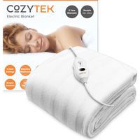 Cozytek Double Electric Blanket Size Single Control Underblanket 3 Heat Settings