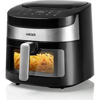 Freidora sin Aceite Haeger AirBanquet 8L 1700W Panel Digital y Ventana